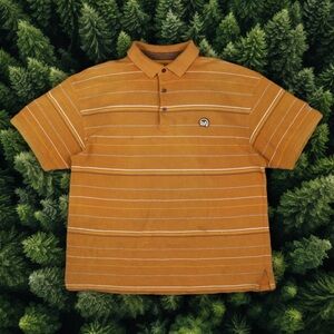 VINTAGE 90S MECCA STRIPED POLO